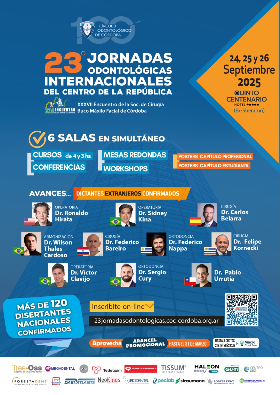 23° Jornadas Odontológicas Internacionales del Centro de la República
